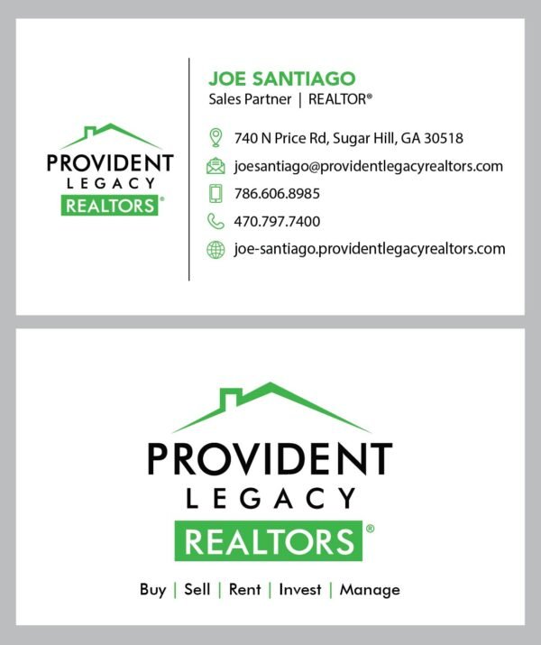 Joe Santiago Business Cards