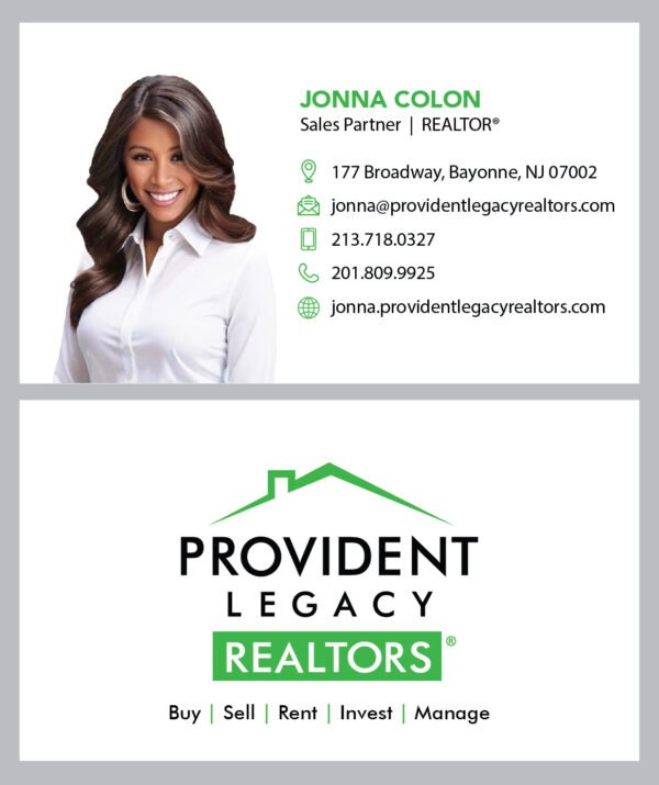 Jonna Colon Business Cards